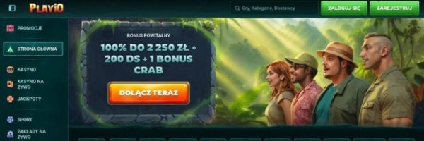 Playio bonus – ranking kasyn online 2026